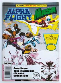 Comics: MARVEL TWO IN ONE VOL.1 - ALPHA FLIGHT - LA MASA - Nº 42-43-44 - RETAPADO 3 NUMEROS - FORUM